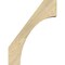 Ekena Millwork 6"W x 18"D x 24"H Westlake Rough Sawn Knee Brace, Douglas Fir BRC06X18X24WTL00RDF - alternate 2